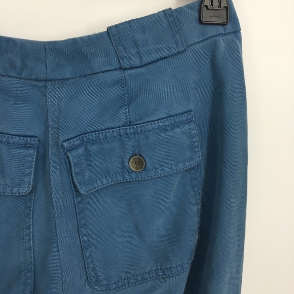 Ann Taylor LOFT Blue Lyocell Chino Jogger Pants - Picture 6 of 7